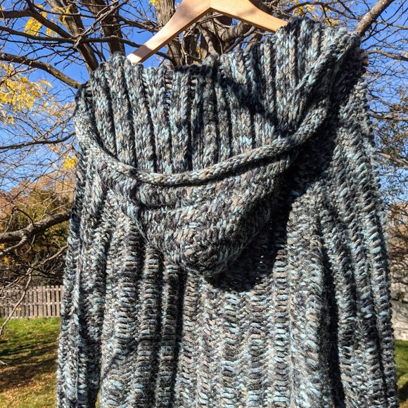 Anthropologie Hand Knit By Dollie Foehn Wool Cardigan - Picture 7 of 14